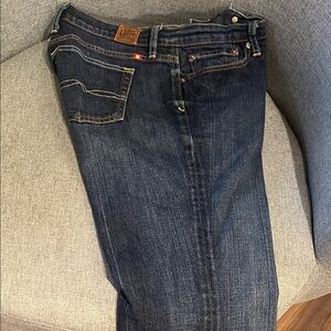 Lucky Brand Women's Dark Blue Straight Leg Jeans